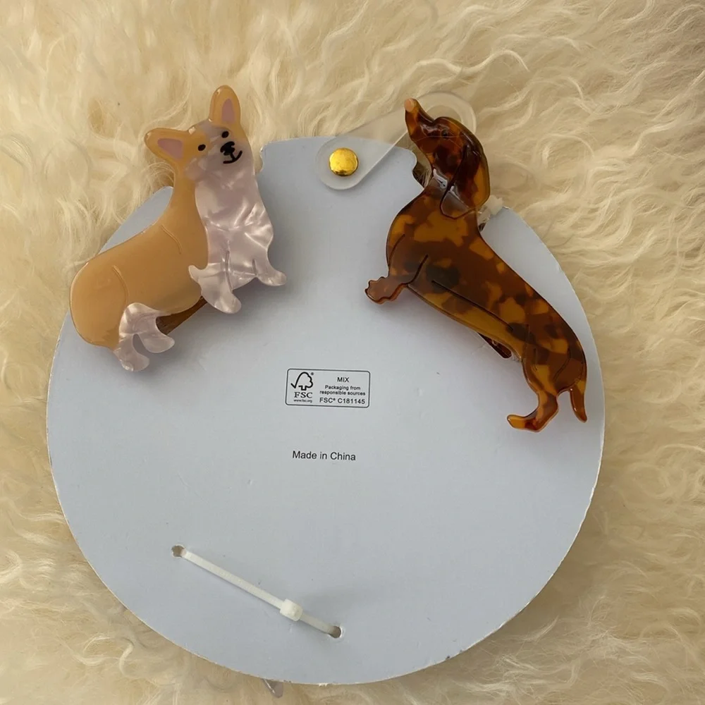 Cute Hair Clips 🐶 NWT! - Picture 5 of 5